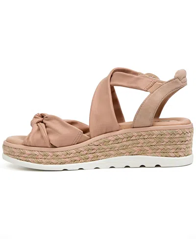 Jambu Women's Diana Casual Almond Toe Sandals In Rose