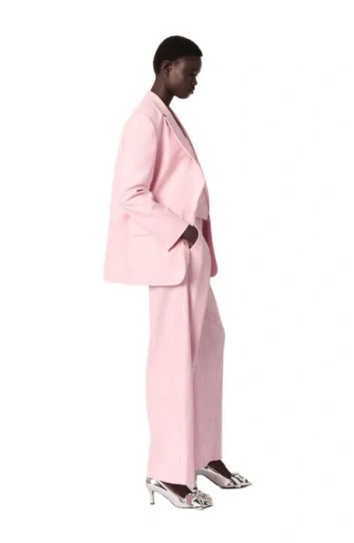 Maje Suit Vest In Pink