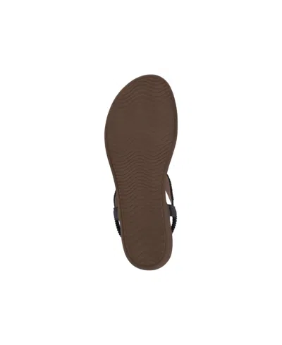 Gc Shoes Women's Lori Embellished Flat Sandals In Black