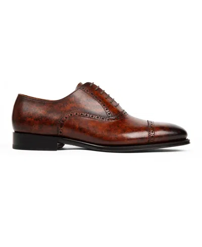 Anthony Veer Windsor Brogue Cap-toe In Cognac Eclipse