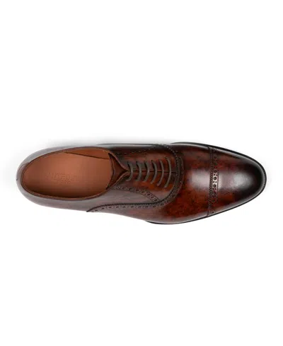 Anthony Veer Windsor Brogue Cap-toe In Cognac Eclipse