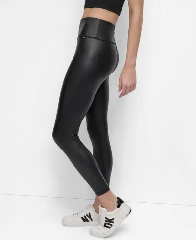 Dkny Women's High Waist 7/8 Legging Pants In Black