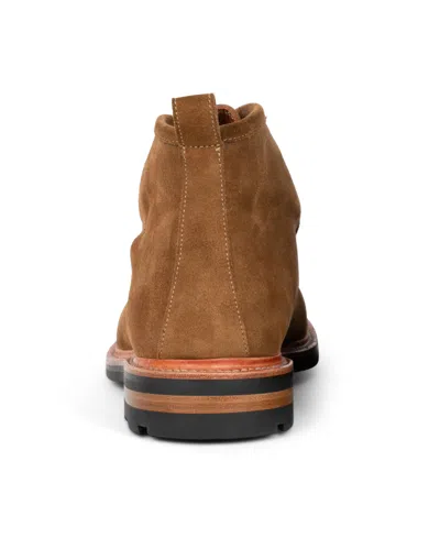 Anthony Veer Heritage Chukka Boot In Golden Fawn Brown Suede