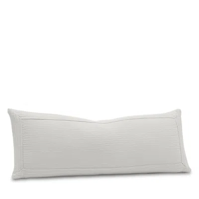Boll & Branch Dream Lumbar Pillow With Insert, 14 X 34 In Mist