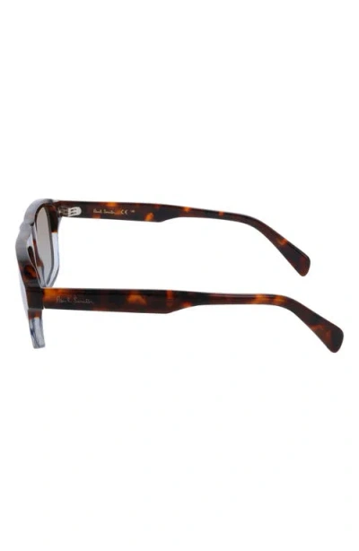 Paul Smith Sunglasses In Havana/striped Blue