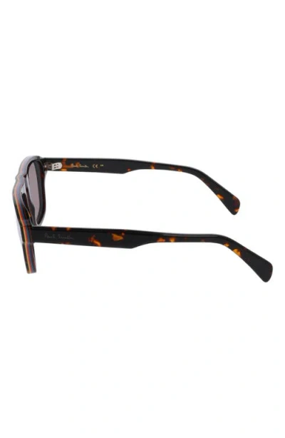 Paul Smith 54mm Modified Rectangular Sunglasses In Black