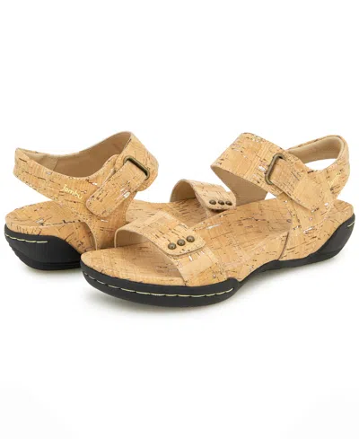 Jambu Women's Morgan Round Toe Sandals In Nude
