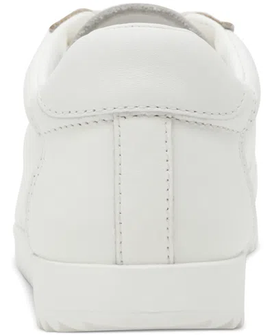 Steve Madden Women's Mirage Leather Sneakers In White Leather