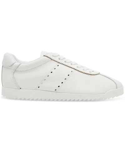 Steve Madden Women's Mirage Leather Sneakers In White Leather