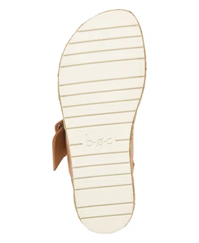 B.o.c. B. O.c. Hilda Sandals Womenslight Tan Faux Leather Slingback Espadrille Gal756 In Light Tan