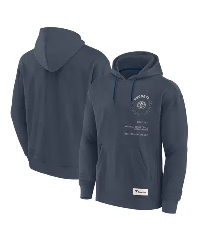Fanatics Men's Navy Toronto Maple Leaf's Future Ground Info Pullover Hoodie In Blue
