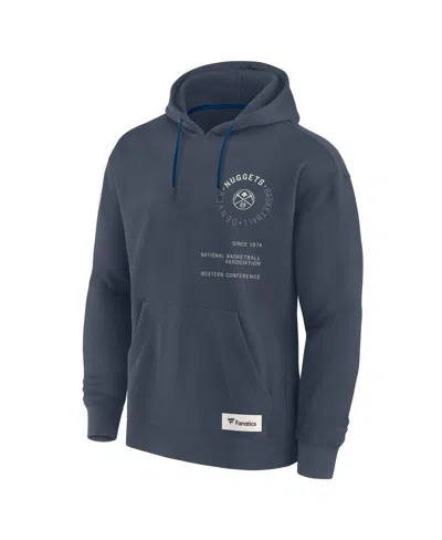 Fanatics Men's Navy Toronto Maple Leaf's Future Ground Info Pullover Hoodie In Blue