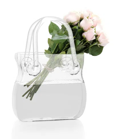 The Wine Savant Handbag Purse Decanter In Clear