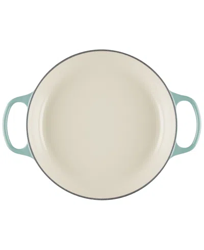 Le Creuset Enameled Cast Iron Signature Round 2.25-qt. Braiser With Glass Lid In Sea Salt