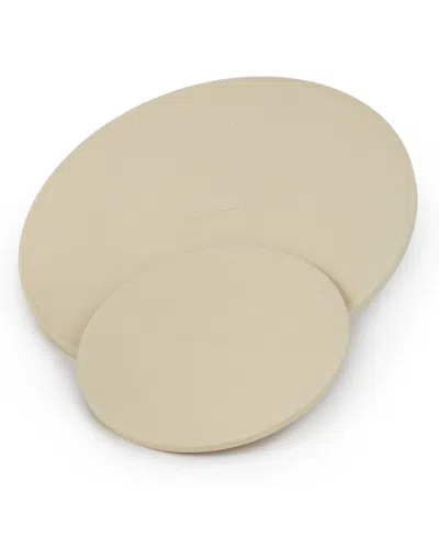 Berghoff Leo 2-piece Cordierite Pizza Stone Set In Tan