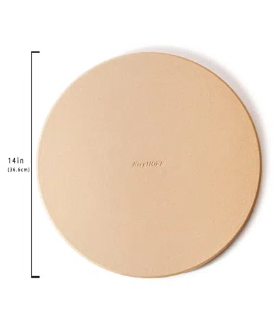 Berghoff Leo 2-piece Cordierite Pizza Stone Set In Tan