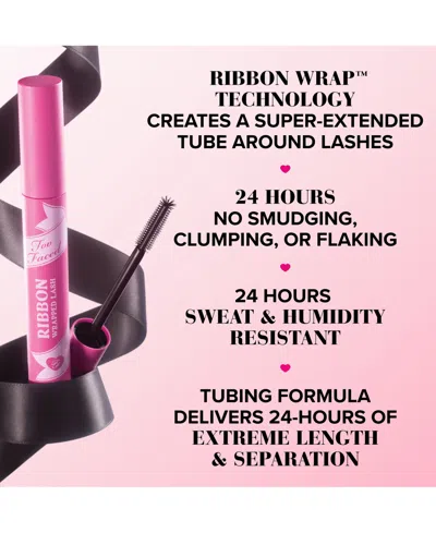 Too Faced Ribbon Wrapped Lash Tubing Mascara In Extreme Length Tubing Mascara