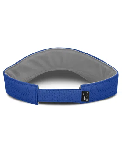 Nike Men's And Women's Royal Duke Blue Devils 2025 Dugout Softball Ace Performance Adjustable Visor Hat In Royal