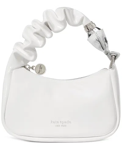 Kate Spade Squeeze Patent Top-handle Bag In True White
