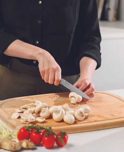 Berghoff Leo Graphite 5-piece Cutlery Block Set In Black