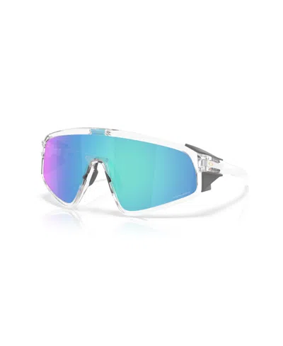 Oakley Unisex Latch Panel Sunglasses, Oo9404 In Prizm Sapphire