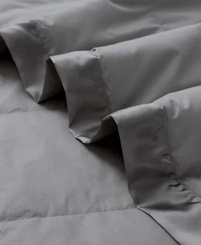 Unikome Lightweight Down Alternative Blanket, Full/queen In Dark Gray