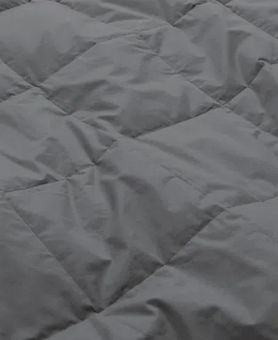 Unikome Lightweight Down Alternative Blanket, Full/queen In Dark Gray