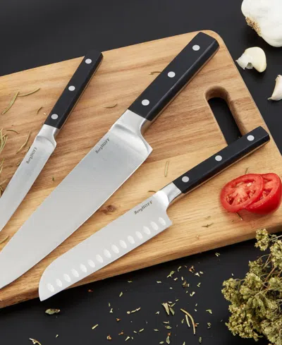 Berghoff Dina Gene 3-piece Knife Set In Black