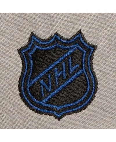 Mitchell & Ness Men's Gray Toronto Maple Leaf's Soul Triple Up Snapback Hat In Gray