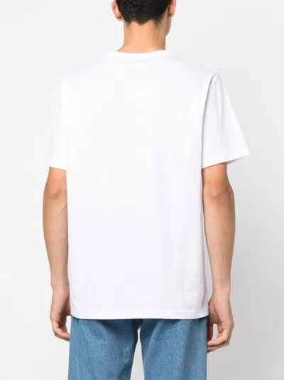 Ps By Paul Smith Ps Paul Smith Organic Cotton T Shirt In White Cotton