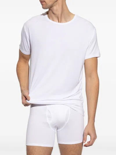 Paul Smith 3-pack Crew Neck T-shirts With Short Sleeves In White