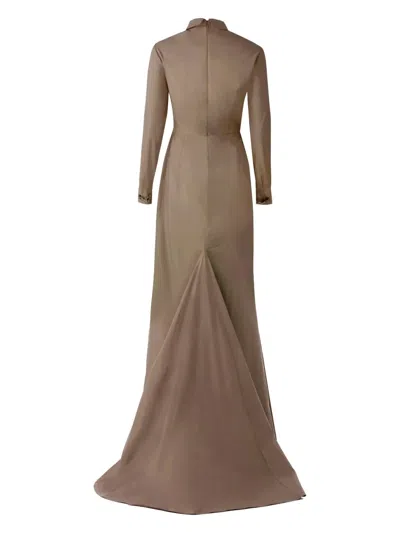 Misci Helena Maxi Dress In Neutrals