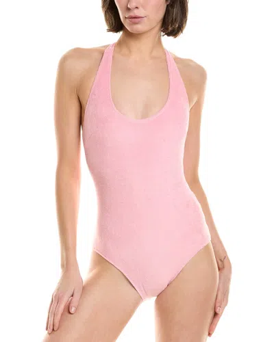 Lisa Marie Fernandez Lis Marie Fernandez Amber Maillot One-piece In Pink