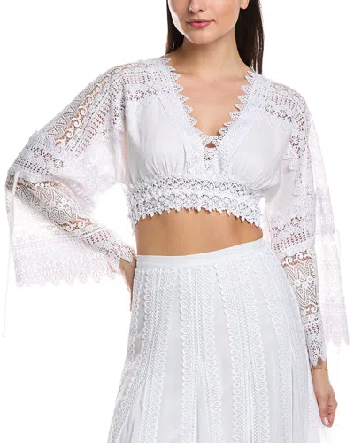Charo Ruiz Ibiza Elle Top In White
