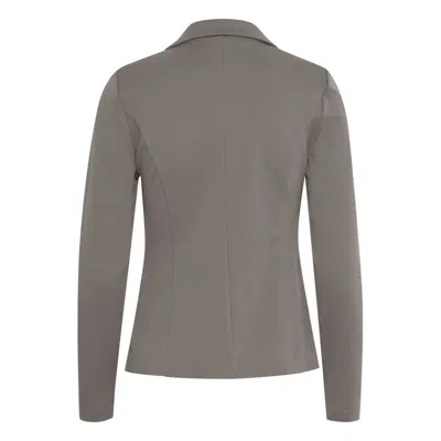 Ichi Polyester Suits & Women's Blazer In Gray