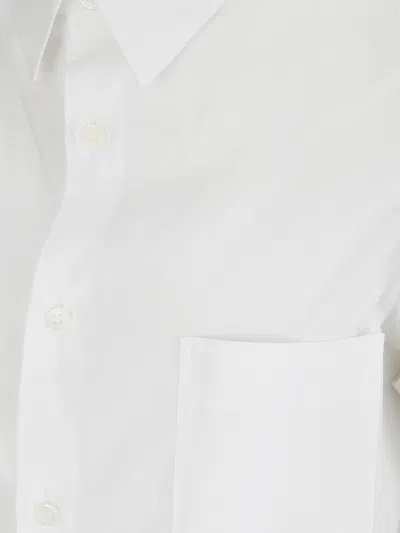 Comme Des Garçons Ladies Blouse In White