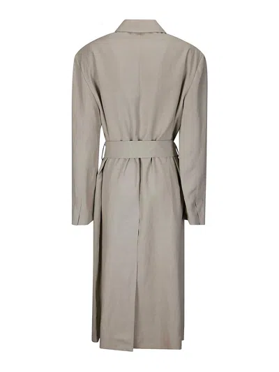 P.a.r.o.s.h Belted Blazer Coat In Light Pink