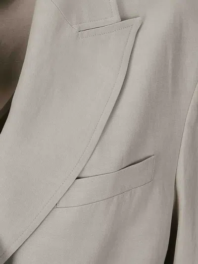 P.a.r.o.s.h Belted Blazer Coat In Light Pink