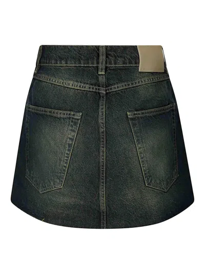 Our Legacy Cover Skirt In Blue