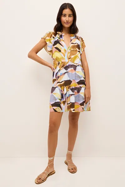 Marie Oliver Frida Mini Dress In Stained Glass In Stained Glass