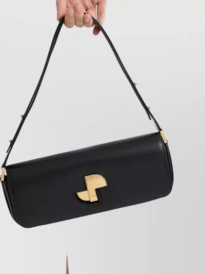 Patou Shoulder Bag With Structured Silhouette And Adjustable Strap