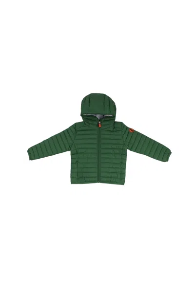 Save The Duck Coats Green In Verde Blu E Verdi