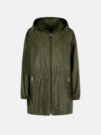 Moncler Wete Hooded Jacket In Green