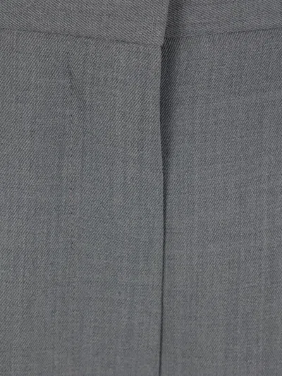 The Row Everhart Pleated Straight-leg Pants In Timouse Grey