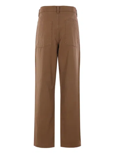 Aspesi Lab Trousers In Brown