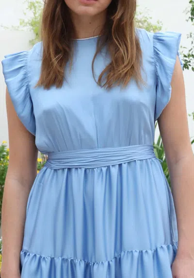 Baruni Lavandula Dress. In Sky Blue