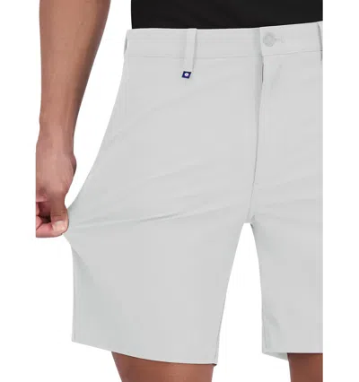 Ben Sherman Men's Golf 4-way Stretch Tech Shorts In Light Gray