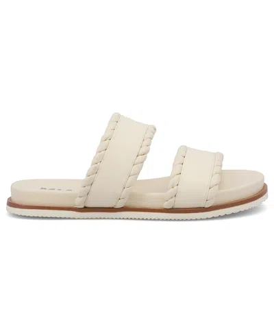 Mia Women's Vada Braided Sandals In Bone In Bone