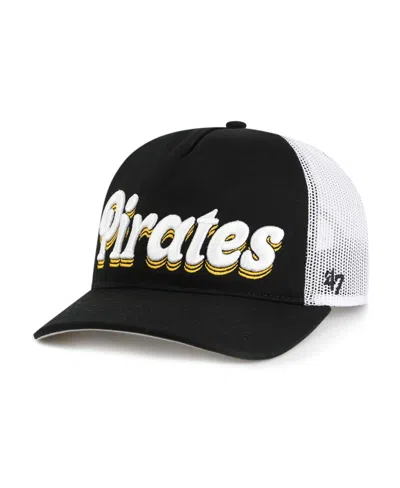 47 Brand Women's Black San Francisco Giants Biloxi Hitch Adjustable Hat In Black