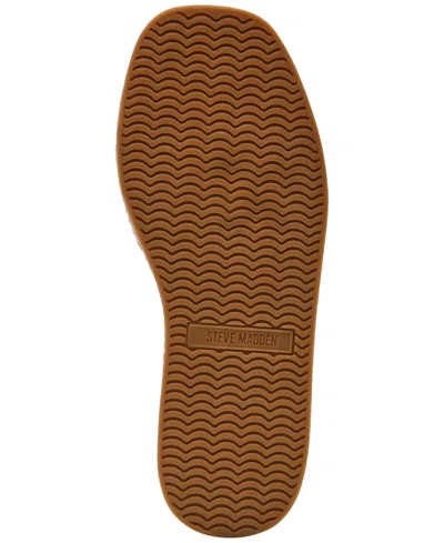 Steve Madden Women's Boardwalk Espadrille Slide Sandals In Tan